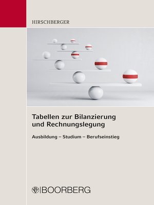 cover image of Tabellen zur Bilanzierung und Rechnungslegung